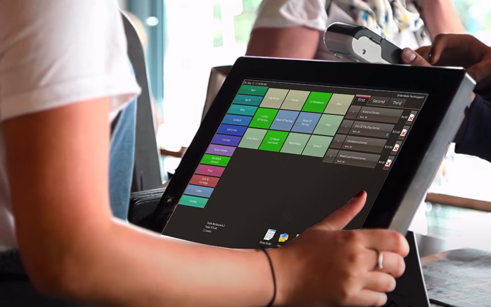 Traditional POS equipment